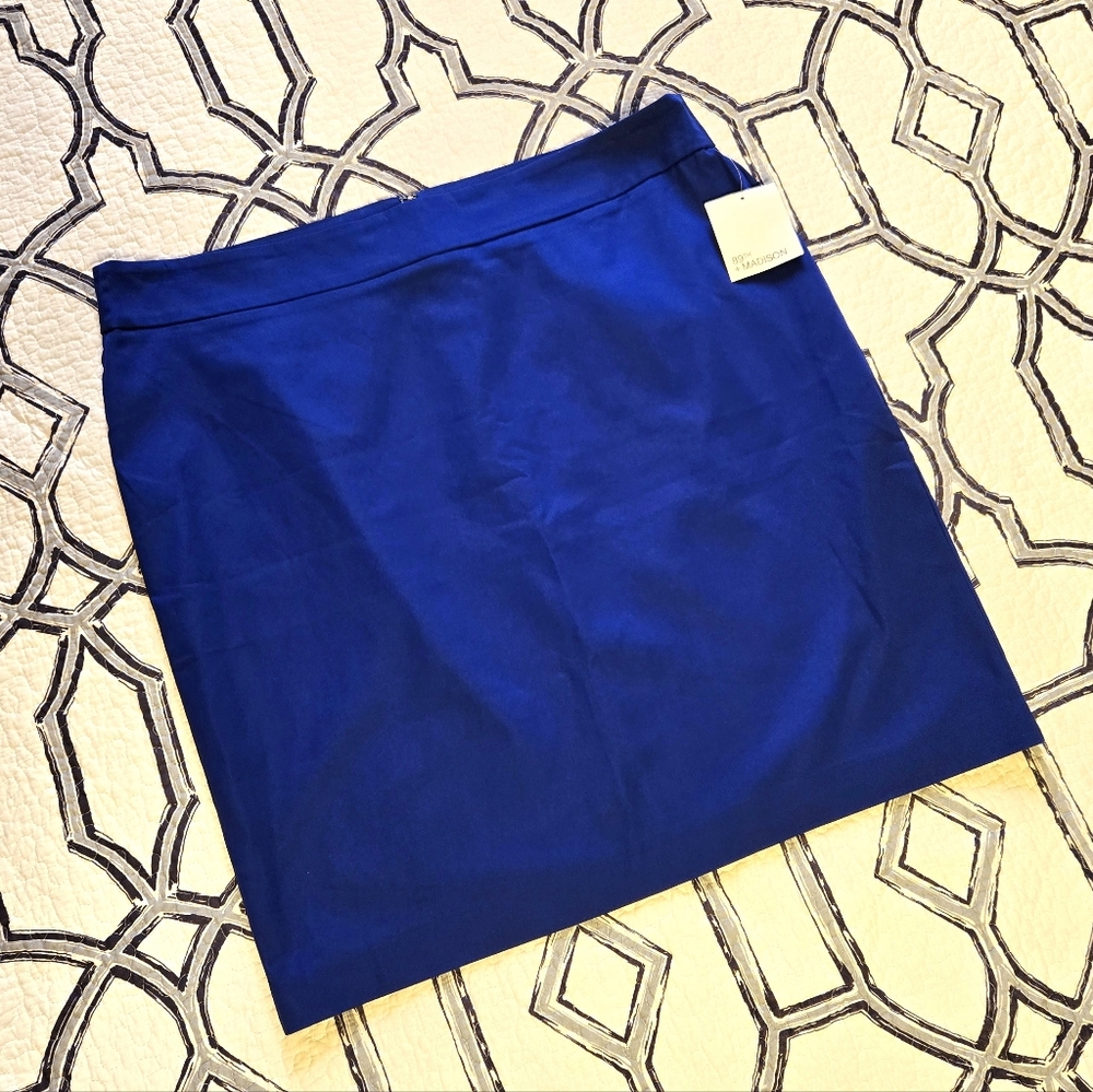 NWT Royal Blue Pencil Shirt